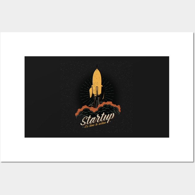 Space Ship Design Wall Art by OverView